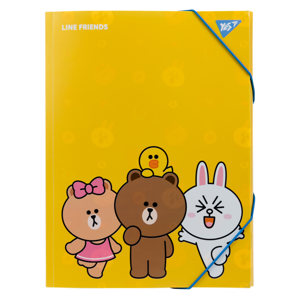 Elastīgā mape YES Line Friends A4