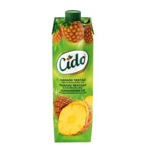 Ananāsu nektārs CIDO, 1 L