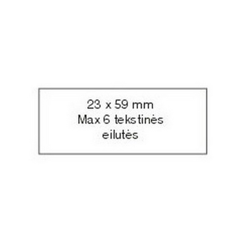 Zīmogs COLOP PRINTER 40 (59x23mm) ar gumiju
