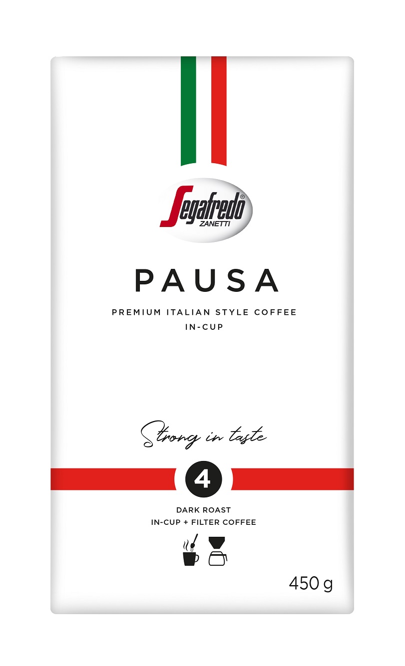 Maltā kafija Segafredo Pausa InCup 450g RFA