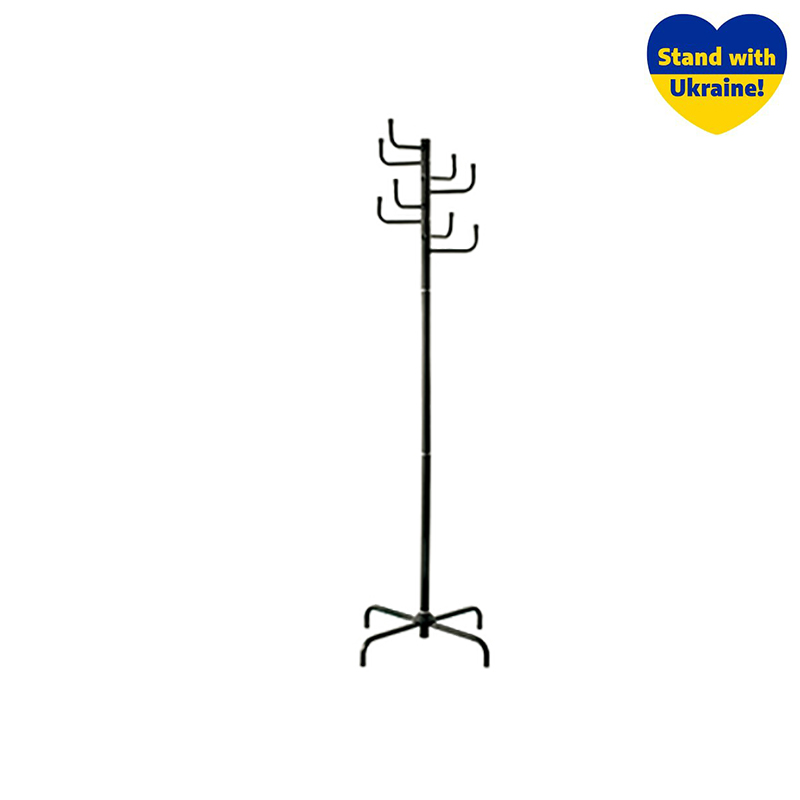Drēbju pakaramais NOWY STYL Cactus Black melna