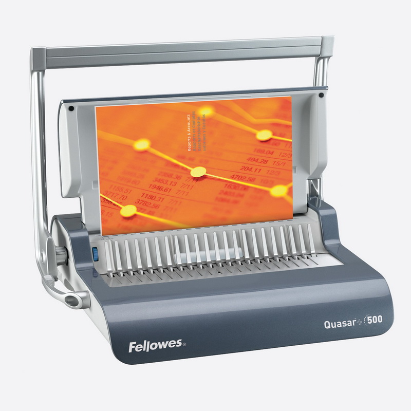 Perforācijas un iesiešanas mašīna FELLOWES 'Quasar+ 500''