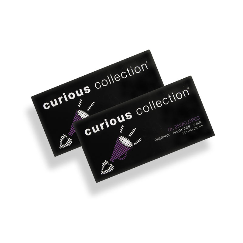 Aploksnes CURIOUS Metallic Super Gold 110 x 220mm 120g/m2, 20 gab./iepak.