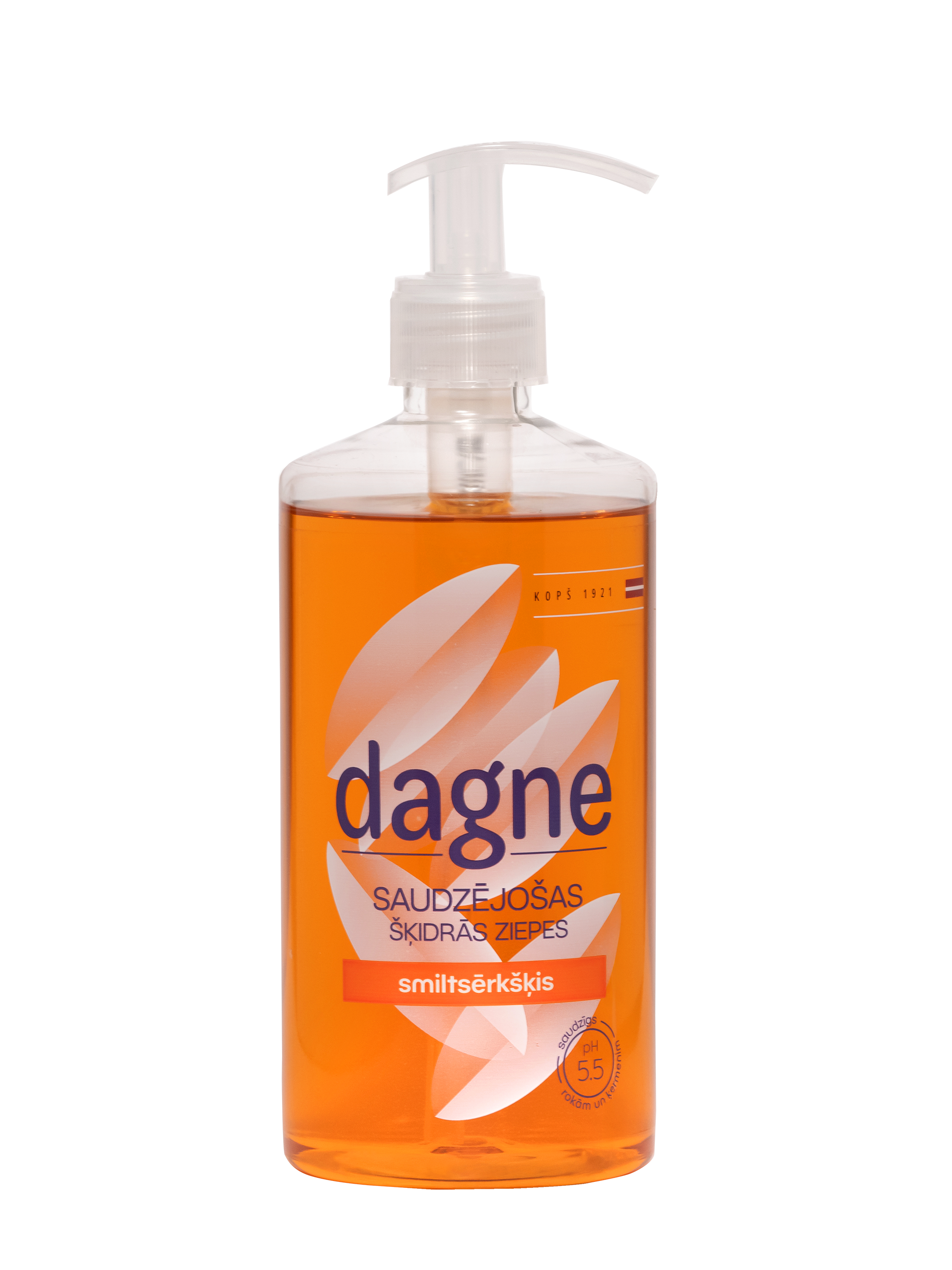 Šķidrās ziepes DAGNE Smiltsērkšķis, 500ml