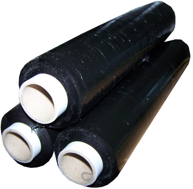 Palešu plēve 17 mkr, 2.36 kg, 450 mm x 270 m, melnā krāsā