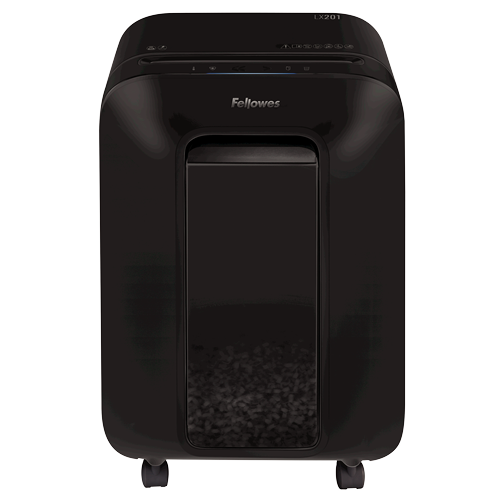 Dokumentu smalcinātājs Fellowes Powershred LX201 melns