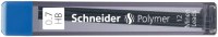 Serdeņi mehāniskajam zīmulim SCHNEIDER 0.7 HB 12 serdeņi/kastītē, 2B