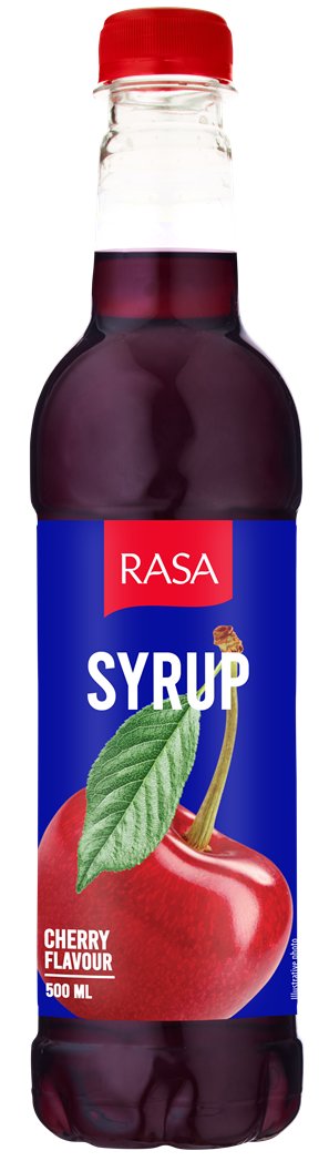 RASA Ķiršu sīrups, 0.5 l (DEP)