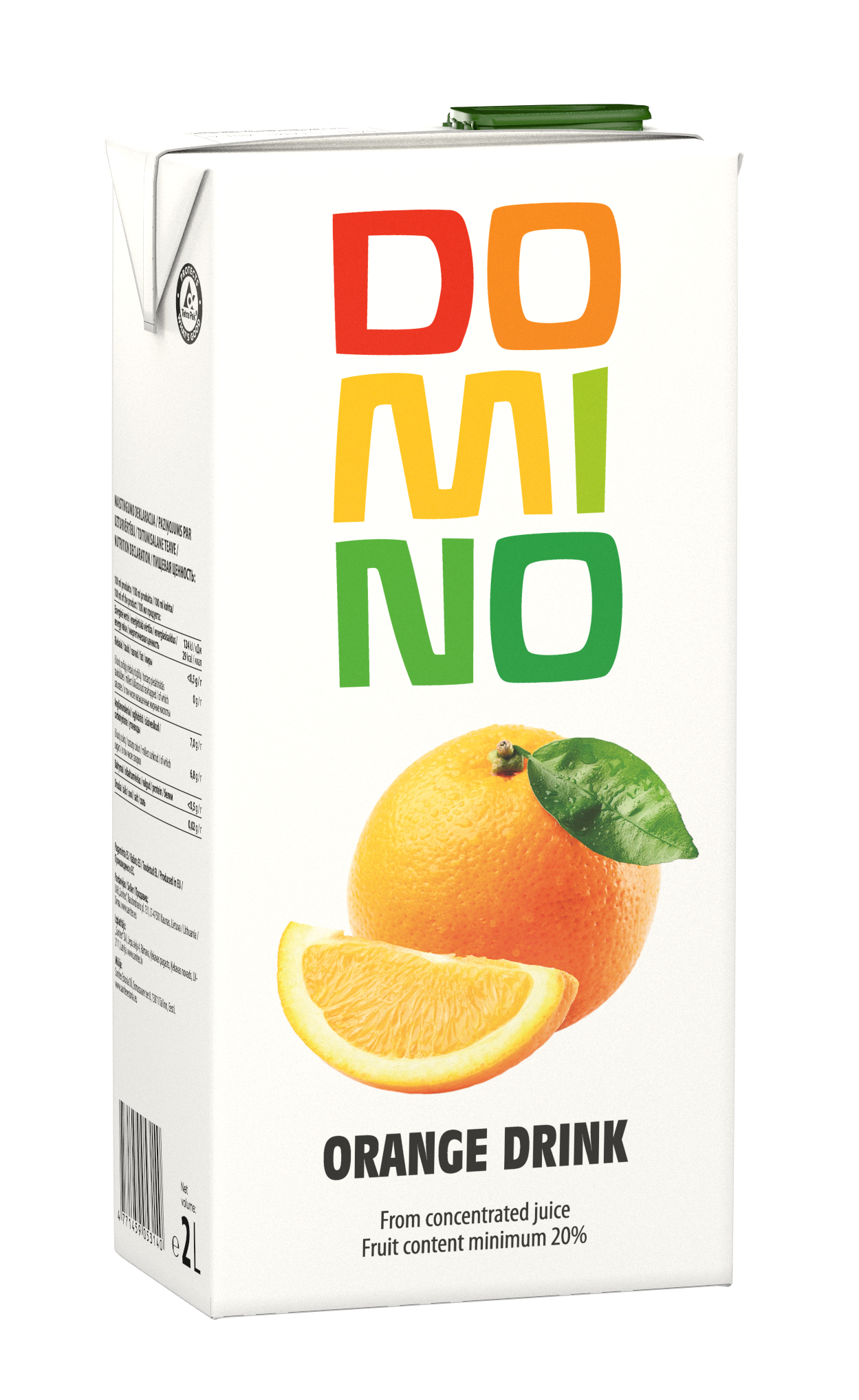 Dzēriens DOMINO Apelsīnu, 2 l