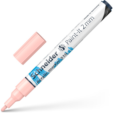Akrila marķieris SCHNEIDER Paint-it 310, 2mm, aprikožu krāsa