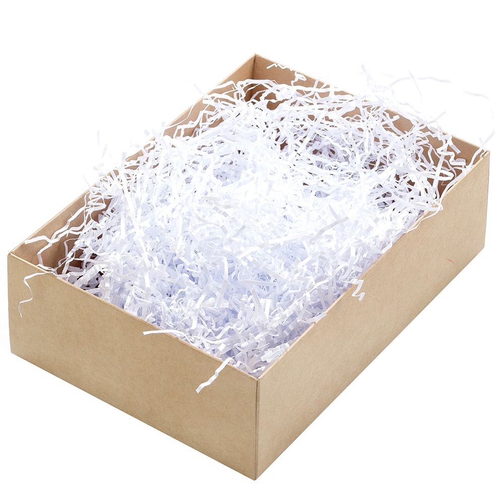 Papīra skaidas, 100 g, baltas