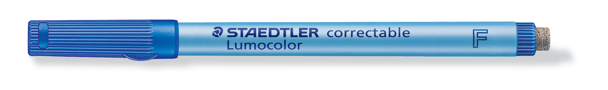 Dzēšamais OHP marķieris STAEDTLER LUMOCOLOR 305 F 0.6 mm zils