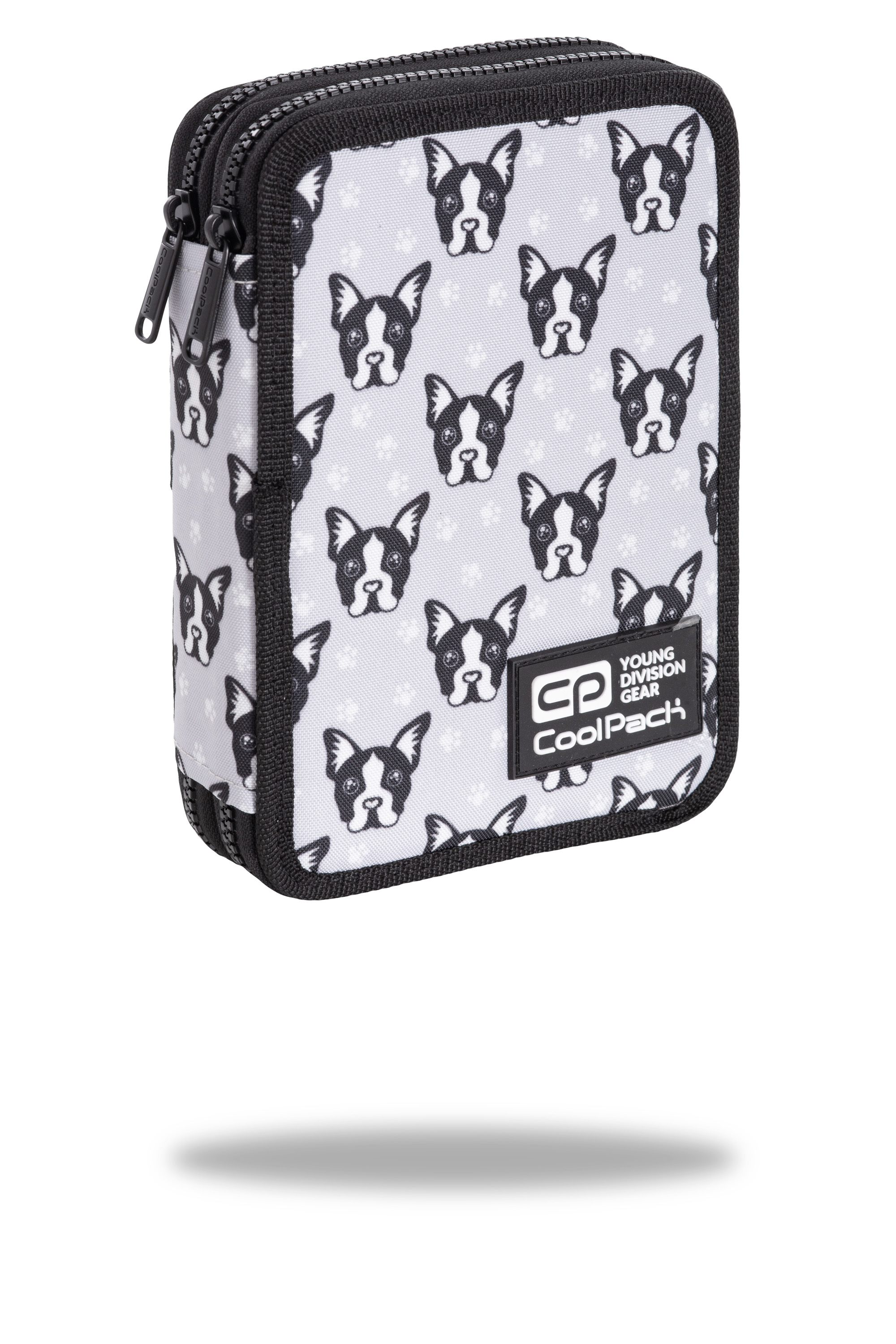 Penālis ar diviem nodalījumiem CoolPack Jumper XL franču buldogi