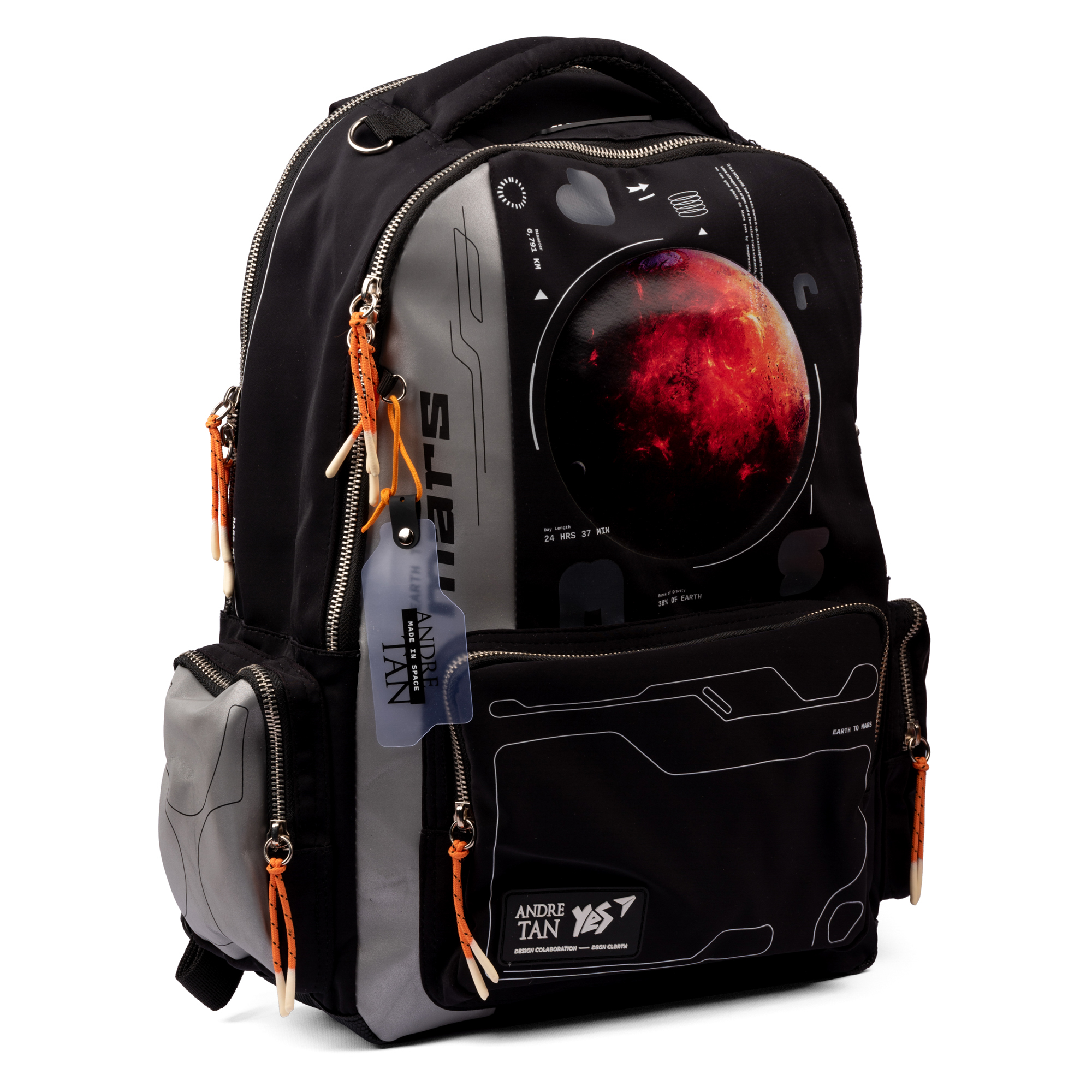 Mugursoma YES T-131 by Andre Tan Space black light