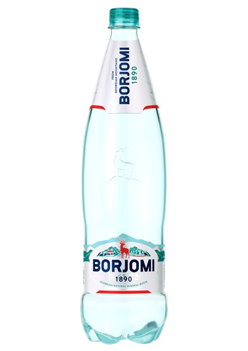 Minerālūdens BORJOMI gāzēts, PET, 1.25l