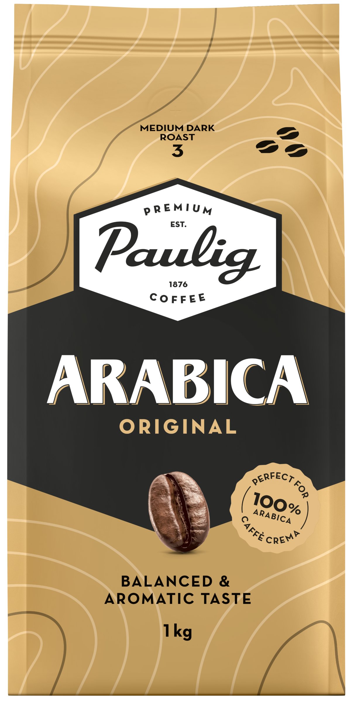 Kafijas pupiņas PAULIG ARABICA, 1 kg