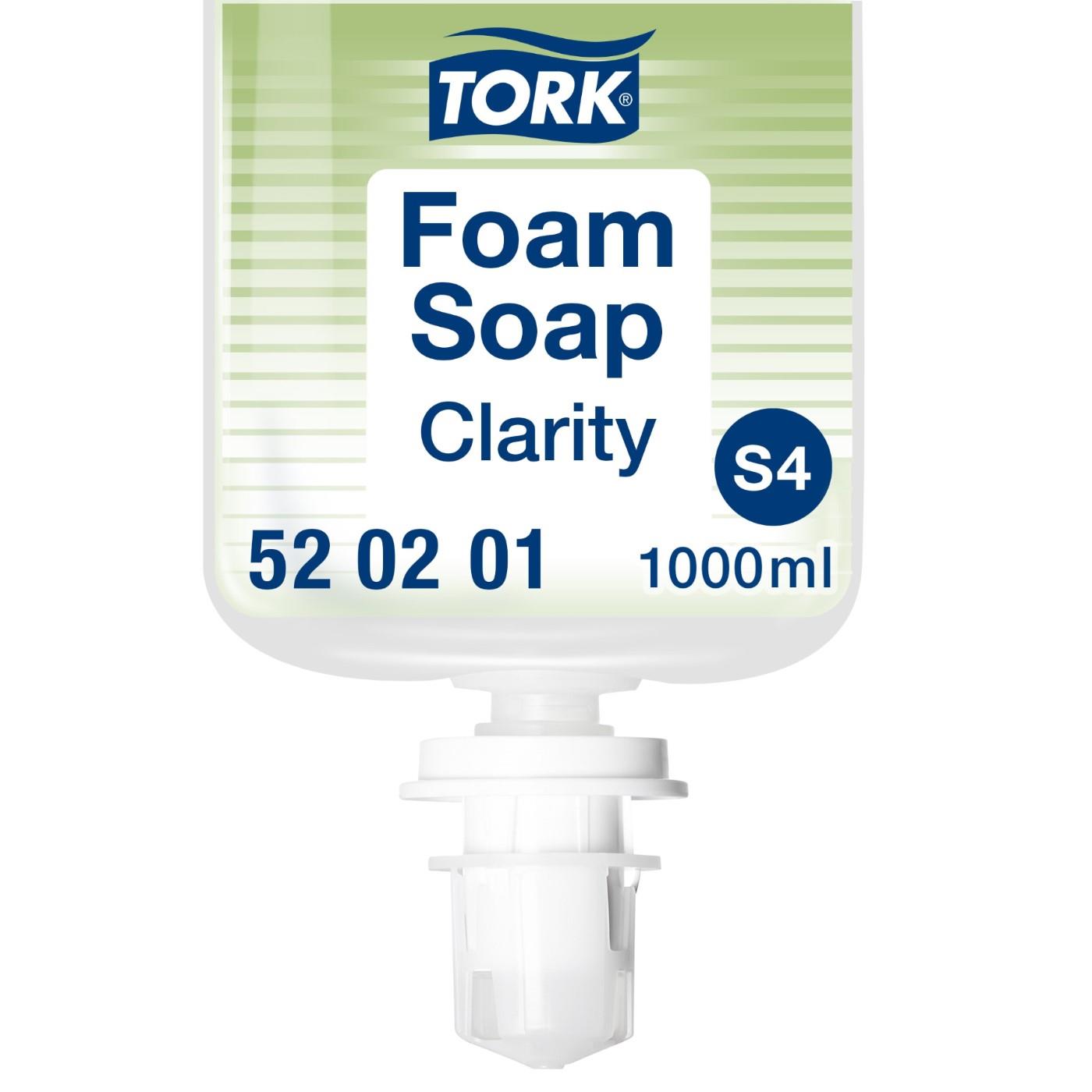 Putu ziepes TORK, S4 caurspīdīgas, 1 L 520201