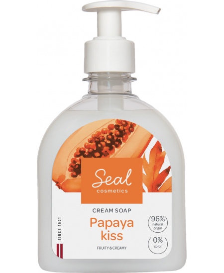 Krēmveida ziepes  SEAL PAPAYA KISS 300 ml