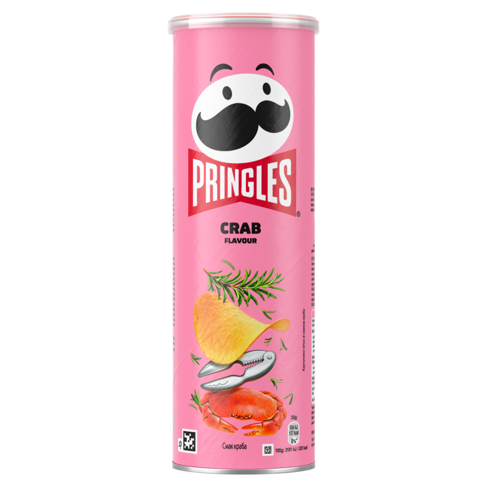 PRINGLES ar krabju garšu, 165g