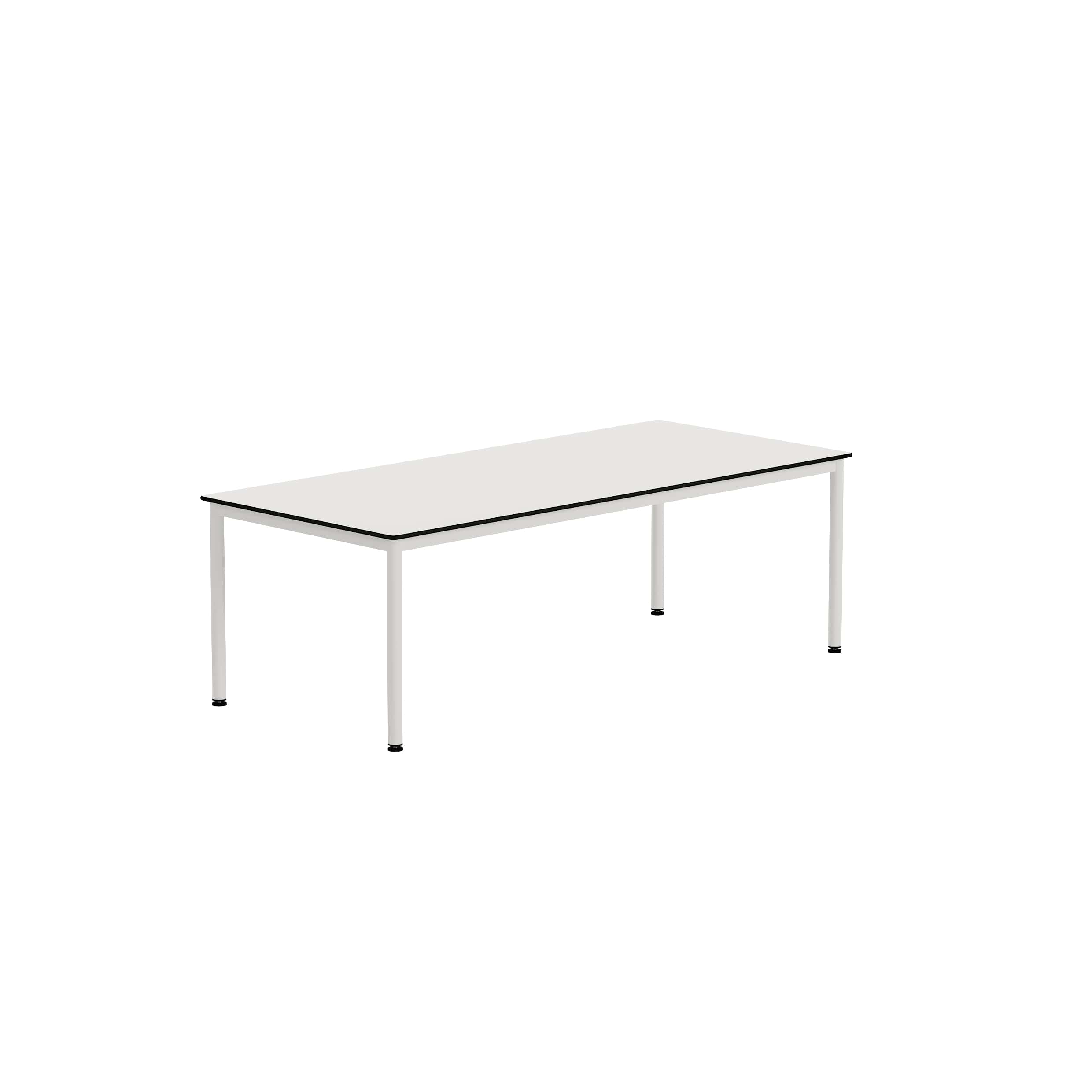 Galds GRAU Line, 150x60 (T2-T3-T4-T5-T6-T8), balts