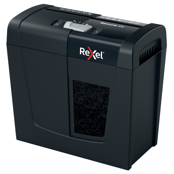 Dokumentu iznīcinātājs REXEL Secure X6, P4, 10L