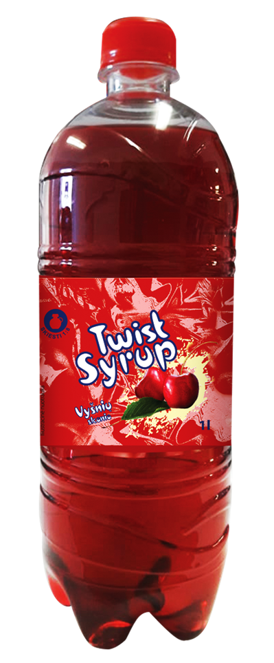 Sīrups TWIST Ķiršu, 1l (DEP)