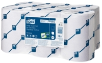 Roku tīrīšanas papīrs TORK elektriskajiem dozatoriem, 471110, 24,7 cm x 143 m, 2 sl., balts sp.
