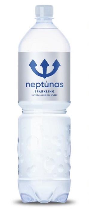 Dabīgais minerālūdens NEPTUNAS gāzēts, PET, 1.5 l