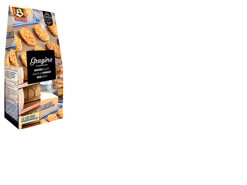 Siera cepumi BUITEMAN ar Gruyere sieru, 75g