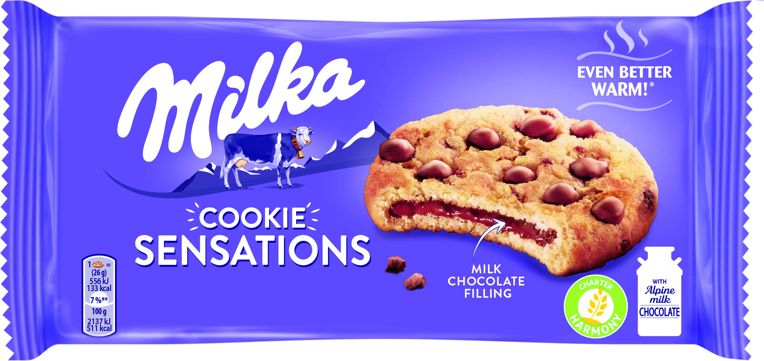 Milka Cookie Sensations 156g