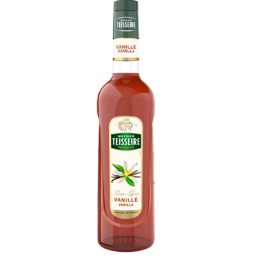 Sīrups TEISSEIRE Kafijas un tējas, Vaniļas, 0.7l (DEP)