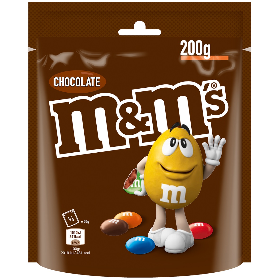 Konfektes M&M's Chocolate pouch bag 200g