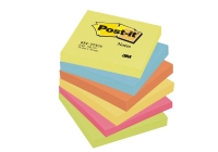 Līmlapiņas Post-it®, 76 x 76 mm, 100 lapiņu, dažādās krāsās