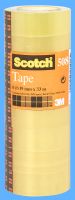 Līmlente SCOTCH 508, caurspīdīga, 19mm x 33m, 1 gb.