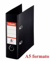 Mape-reģistrs ESSELTE VIVIDA No1 Power PP A5 formāts 75mm, melns