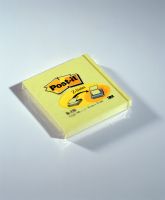 Līmlapiņas Post-it® Z-Notes, 76 x 76 mm, 100 lapiņu, kanārijdzeltenas