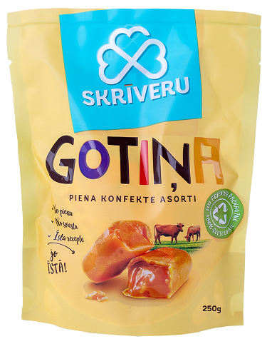SKRĪVERU GOTIŅA assorti 250g