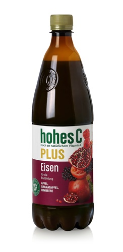 Sula HOHES C Ābolu, granātābolu, aveņu 100%, ar dzelzi, PET, 1l