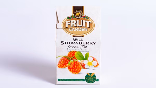 Zaļā tēja MOŽUMS Fruit Garden Meža  Zemeņu, beramā, 80 g